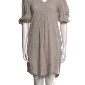 Cynthia Rowley Cream Long Sleeve Dress